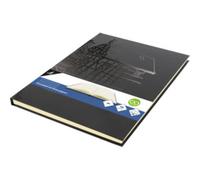 KANGARO Cahier de croquis Design, 160 pages, A4, noir