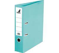 Kangaro Classeur en polypropylène - Dos de 7,5 cm - Format A4 - Turquoise (Classeur à anneaux, classeur à levier, porte-lettres)