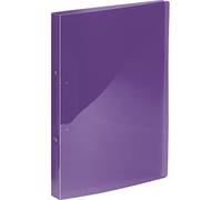 Kangaro Classeur transparent violet (PP, DIN A4, 2 anneaux 16 mm, mécanisme O, dos 20 mm)