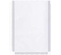 Kangaro Étui de protection en PVC 180 microns Format A4 Transp.glaclar Lot de 10 sachets de 22 mm