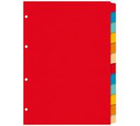 Kangaro Intercalaires en carton PE412 - Format A4 - Blancs - 180 g/m² - Carton recyclé Manilla - 12 pièces
