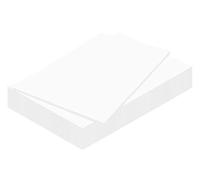 Kangaro Lot de 10 plaques de mousse format A3 Blanc 29,7 x 42 cm - 5 mm - DIY pour artisanat, présentation, modélisme, passe-partout