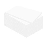 Kangaro Lot de 10 plaques de mousse - Format A4 - Blanc - 29,7 x 21 cm - 10 mm - Pour travaux manuels, présentation, modélisme, passe-partout