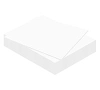 Carton plume, 500 x 700 mm, épaisseur: 5 mm, blanc