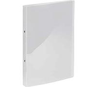 Kangaro Lot de 5 classeurs à anneaux 2 anneaux 20 mm (Rouge/bleu/rose)