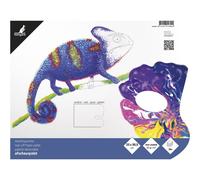 Kangaro Palette Pelable, 36 Feuilles, 230 X 305 Mm, Blanc