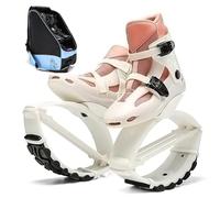 Kangaroo Jumps Shoes Chaussures De Saut Bounce For Femmes Et Hommes, Ajustement Sûr Et Réglable, Chaussures De Course Anti-gravité Moon Shoes For L'exercice Et Le Plaisir, Avec Sac(M 35-37EU)