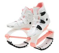 Kangaroo Jumps Shoes Chaussures De Saut for Athlètes/Personnes Plus Lourdes, 36-44EU Fitness Bounce Femmes Et Hommes, Moon Shoes avec 4 Ressorts(L 36-38EU)