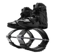 Kangaroo Jumps Shoes Chaussures De Saut Noires Avec Doublure Souple, Moon Boots De Fitness For Adultes Et Adolescents Chaussures De Course Anti-gravité For Intérieur Et Extérieur(XXL 40-42EU)