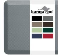 KANGAROO Tapis épais ergonomique anti-fatigue pour sol de cuisine, bureau debout, dessus imperméable et résistant aux rayures, tapis en mousse rembourré pour un confort tout au long de la journée,