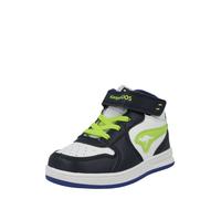 KangaROOS Baskets 'Court Comb EV' bleu marine / vert clair / blanc, Taille 26