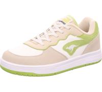 KangaROOS Baskets enfants filles K-CP Tipin OS Blanc-Vert-Gris, Couleur:Rouge, EU Taille:40