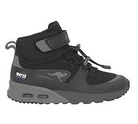 Kangaroos Baskets High KX Hydro pour garçon, Jet Black Steel Grey, 32 EU