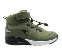 Kangaroos Baskets High KX Hydro pour garçon, Olive Jet Black., 29 EU