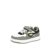 KangaROOS Baskets 'K-CP Bounder EV' gris / vert clair / noir / blanc, Taille 33