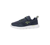 KangaROOS Baskets 'K-ETK Possum EV' bleu foncé / citron vert, Taille 31