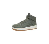 KangaROOS Baskets K-Top Power Mid pour Femme, Vert Militaire, 37 EU