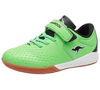 KangaROOS Baskets K5-Comb Ev Unisexes pour Enfant, Vert Fluo Jet Black., 40 EU
