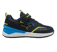 KangaROOS Baskets KD-Batter Ev pour garçon, DK Navy Lime, 31 EU