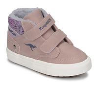 Baskets montantes enfant filles Kangaroos KAVU PRIMO V Rose 27