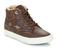 Baskets montantes enfant garcons Kangaroos Kavu X Marron 29