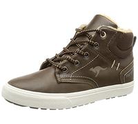 KangaROOS Baskets Unisexe KAVU X pour Enfant, Sable Marron foncé, 28 EU