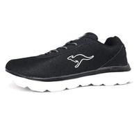 KangaROOS Baskets Unisexe KN-nami, Jet Black White., 38 EU