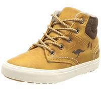 KangaROOS Baskets unisexe pour enfant KAVU X, Tan Coffee, 30 EU
