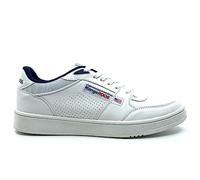 KangaROOS Baskets Unisexes RC-Stunt - Blanc/Bleu Marine - 37 EU, White DK Navy, 37 EU