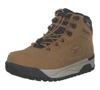 KangaROOS Bottes de neige K-nb Sault pour garçon, Tan Jet Black, 34 EU