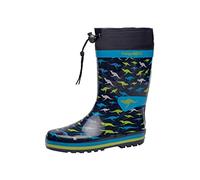 KangaROOS Bottes en caoutchouc K-summerrain pour garçon, Bleu marine Dk Kangaroo, 23 EU