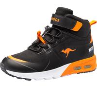 KangaROOS Bottine pour garçons KX-Hydro noir-orange, Couleur:noir, EU Taille:34