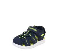 KangaROOS K-Mini, Sandales Mixte Enfant ,Bleu (DK Navy/Lime 4054) - 23 EU