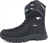 KangaRoos Chaussures pour hommes Bottes doublées chaudes Bottes noires Loisirs, Taille:41 EU