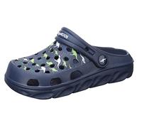 KangaROOS Claquettes K-kg Fun pour homme, Kangourou bleu marine, 35 EU