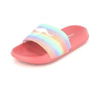 KangaROOS Claquettes / Tongs bleu clair / orange / corail / blanc, Taille 30