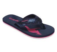 KangaROOS Femme K-BW Maya Sandale, DK Navy Daisy Pink, 37 EU