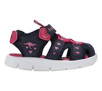 KangaROOS Garçon Fille K-Mini Sandale, DK Navy Daisy Pink, 22 EU