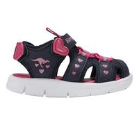 KangaROOS Garçon Fille K-Mini Sandale, DK Navy Daisy Pink, 26 EU