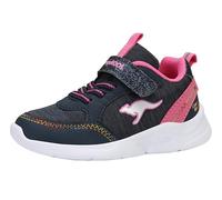 KangaROOS Garçon Fille K-NY Chip Ev Basket, DK Navy Daisy Pink, 30 EU