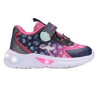 KangaROOS Garçon Fille K-SLG Kauai Ev Basket, Bleu Marine foncé et Rose Fluo, 27 EU