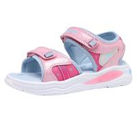 KangaROOS Garçon Fille K-SLS Penny Sandale, Daisy Pink Blue Sky, 27 EU