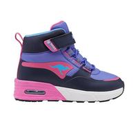 KangaROOS Garçon Fille K-XI Creed Mid Ev Basket, DK Navy Daisy Pink, 28 EU