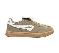KangaROOS Garçon Unisex Kinder K-ca Bam Flap SD Basket, Stone Brown White, 28 EU