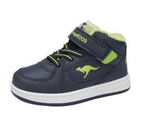 KangaROOS Garçon Unisex Kinder K-CPI Kalino Mid EV Basket, DK Navy/Lime, 24 EU