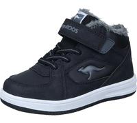 KangaROOS Garçon Unisex Kinder K-CPI Kalino Mid EV Basket, Jet Black/Steel Grey, 21 EU