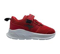 KangaROOS Garçon Unisex Kinder K-IR Fast Ev Chaussures de Sport, Fiery Red Jet Black, 23 EU