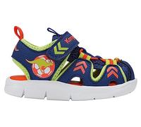 KangaROOS Garçon Unisex Kinder K-Mini Lind Ev Sandale, Bleu Marine/Citron Vert, 26 EU