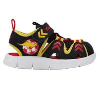 KangaROOS Garçon Unisex Kinder K-Mini Lind Ev Sandale, Jet Black Lemon Chrome, 30 EU
