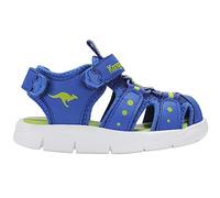 KangaROOS Garçon Unisex Kinder K-Mini Sandale, Bleu Marine/Citron Vert, 24 EU